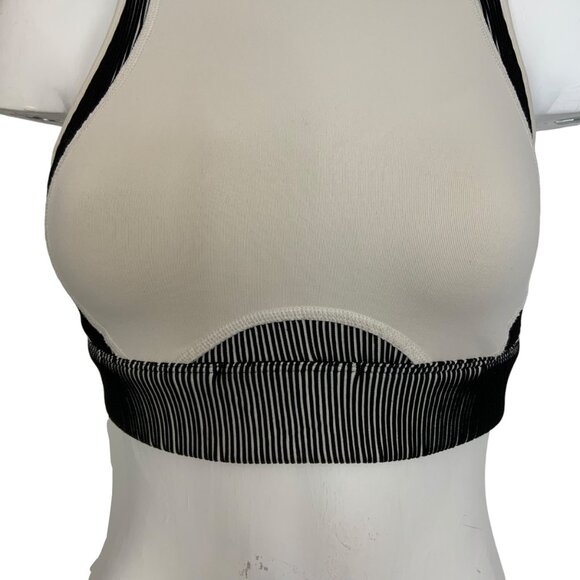 Alo Yoga Electric Sports Bra S Bone Cutout Back Athletic - Picture 9 of 12